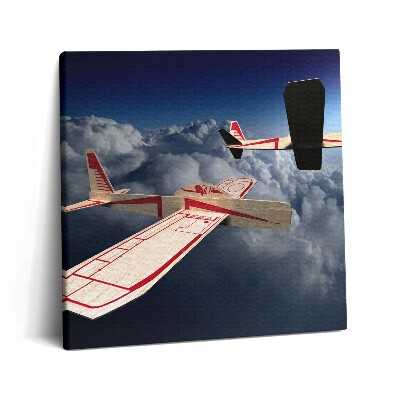 Tablou pe pânză canvas 60x60 Zburând prin cer