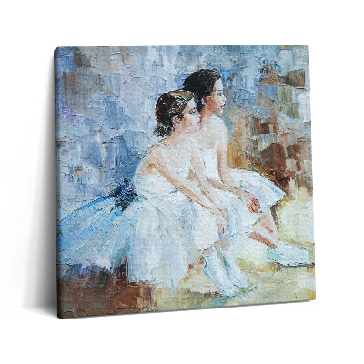 Tablou pe pânză canvas 60x60 Tineri balerini