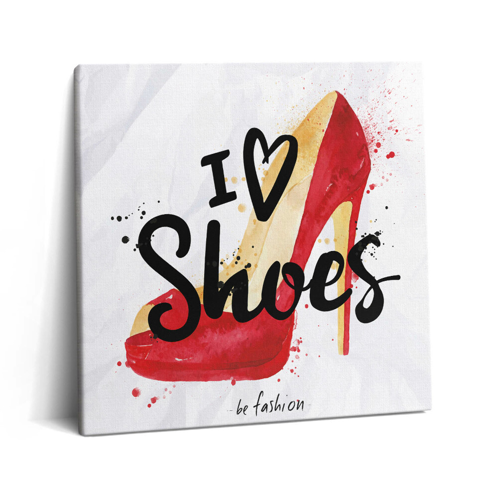 Tablou pe pânză canvas 60x60 Pin roșu