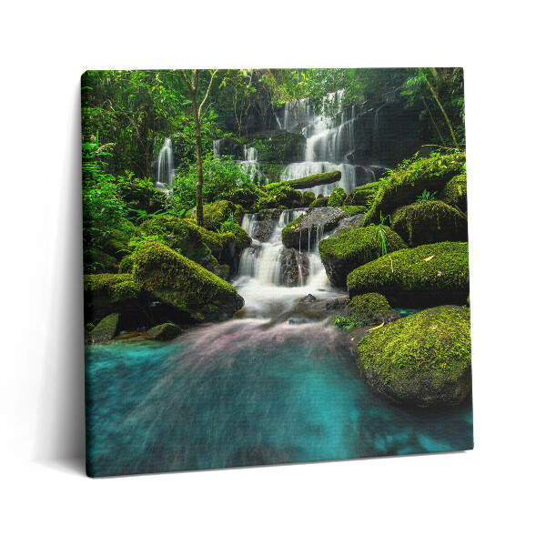 Tablou pe pânză canvas 60x60 Muntele Phu Wanna Berk, Thailanda