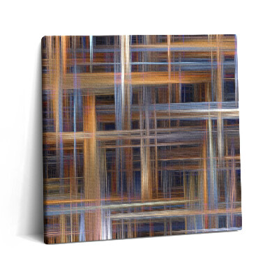 Tablou pe pânză canvas 60x60 Abstractizarea geometriei