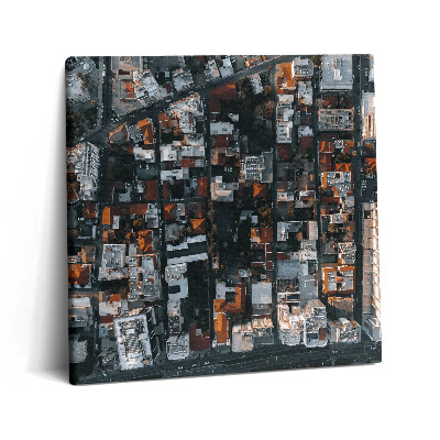 Tablou pe pânză canvas 60x60 Vedere de sus a orașului Limassol, Cipru