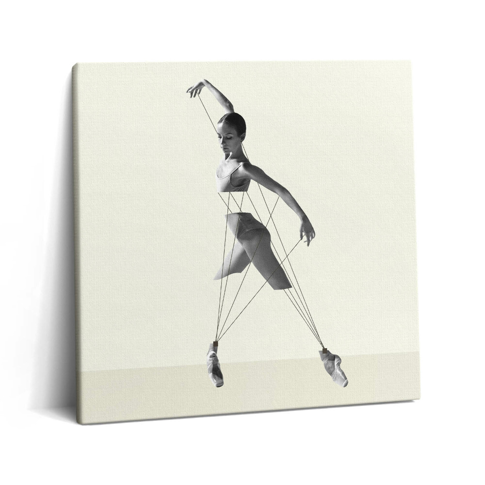 Tablou pe pânză canvas 60x60 Dansator abstract