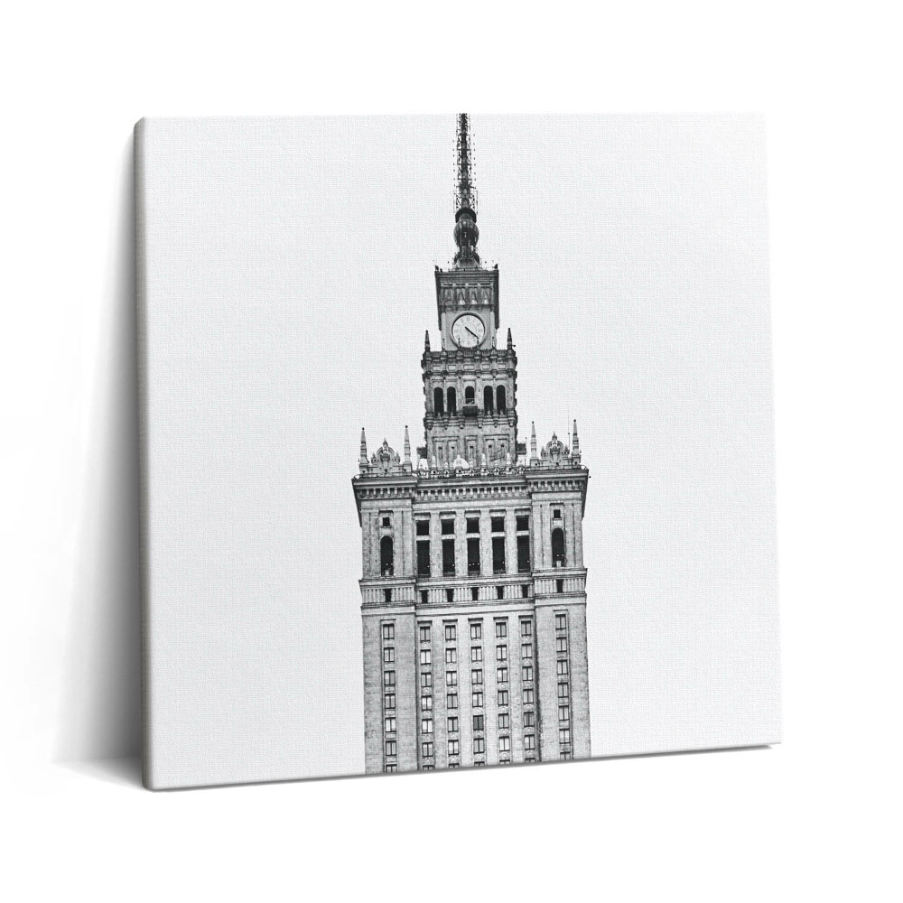 Tablou pe pânză canvas 60x60 Palatul Culturii și Științei Varșovia