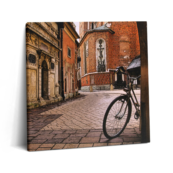 Tablou pe pânză canvas 60x60 Piața Centrală din Cracovia
