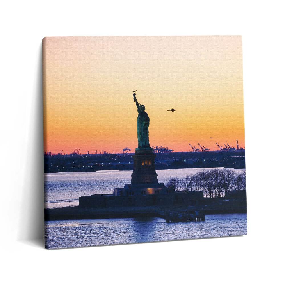 Tablou pe pânză canvas 60x60 Statuia Libertății din New York