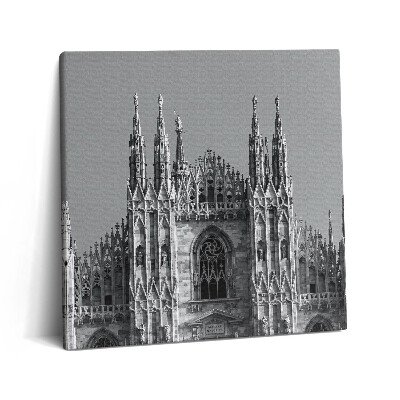 Tablou pe pânză canvas 60x60 Duomo di Milano din Roma