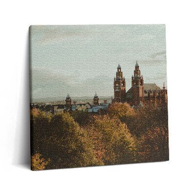Tablou pe pânză canvas 60x60 Galeria de Artă din Glasgow