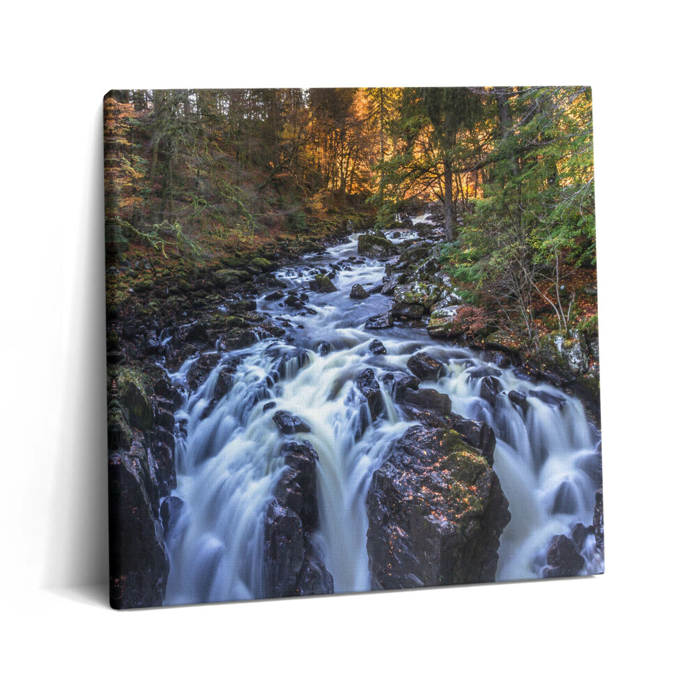 Tablou pe pânză canvas 60x60 Fotografie de peisaj a râului