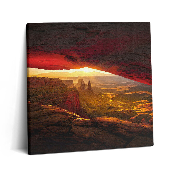 Tablou pe pânză canvas 60x60 Marele Canion din Arizona