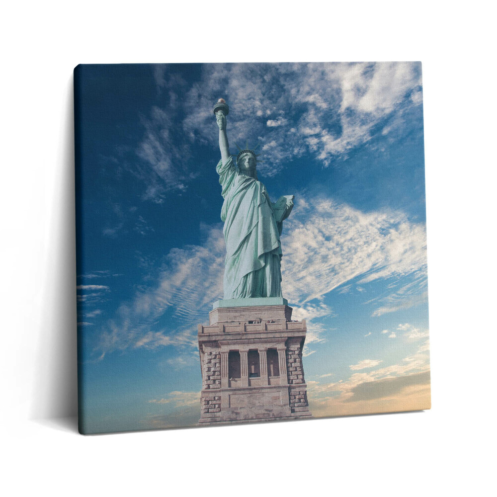 Tablou pe pânză canvas 60x60 Statuia Libertății din New York