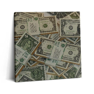 Tablou pe pânză canvas 60x60 1 dolar american