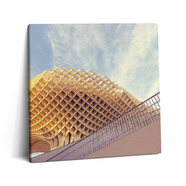 Tablou pe pânză canvas 60x60 Belvedere-ul din Sevilla