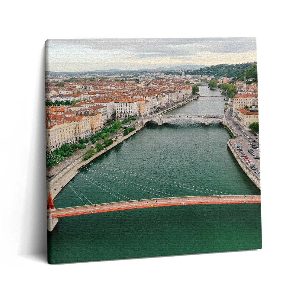 Tablou pe pânză canvas 60x60 Podul Bonaparte