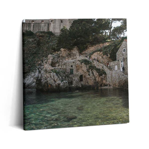 Tablou pe pânză canvas 60x60 Districtul Dubrovnik