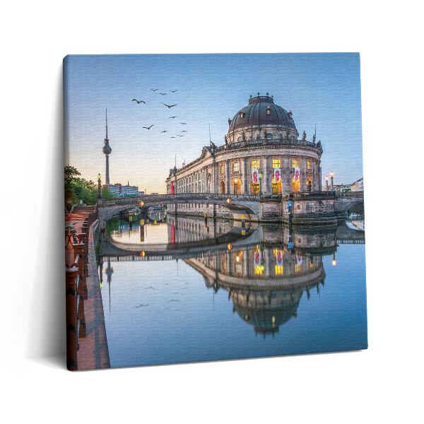Tablou pe pânză canvas 60x60 Muzeul Bode din Berlin