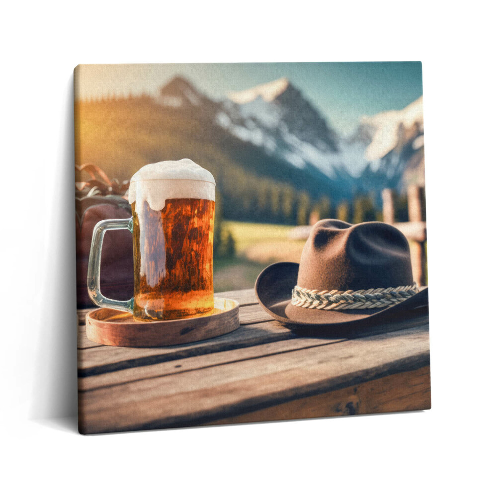 Tablou pe pânză canvas 60x60 Festivalul din Octombrie la München