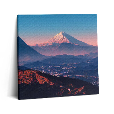 Tablou pe pânză canvas 60x60 Munții San Antonio din SUA