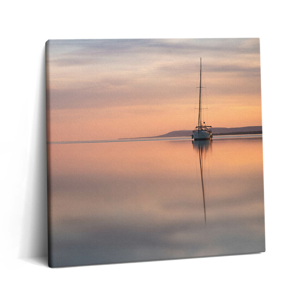 Tablou pe pânză canvas 60x60 Lacul Balaton din SUA