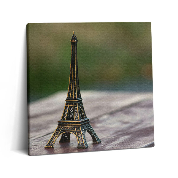 Tablou pe pânză canvas 60x60 Suvenir Turnul Eiffel