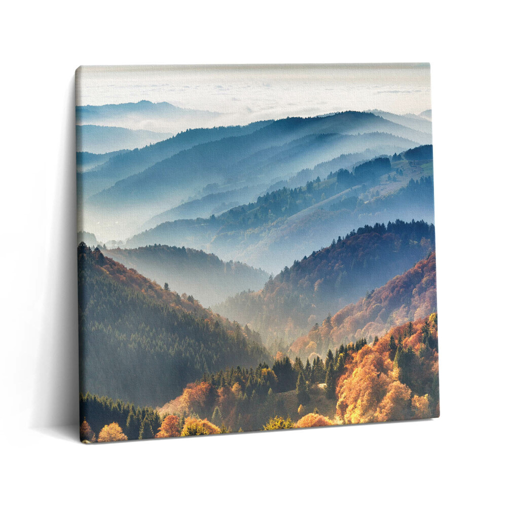 Tablou pe pânză canvas 60x60 Peisaj montan