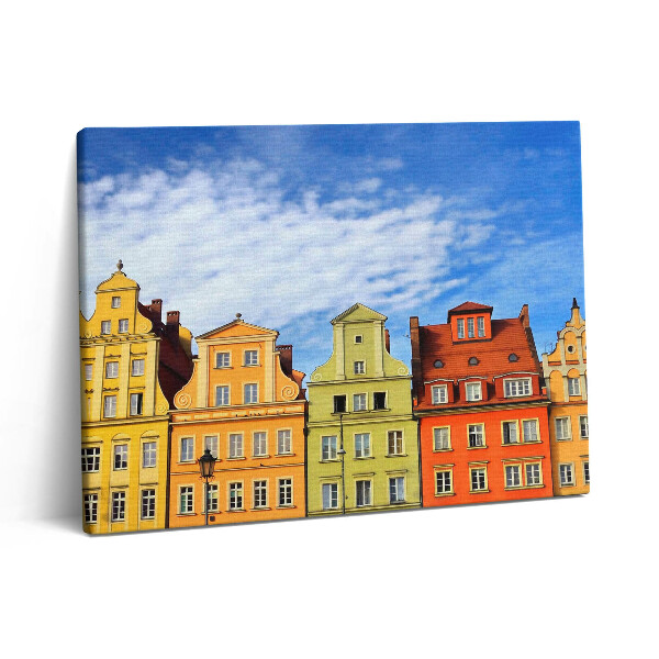 Pictură pe pânză 80x60 Wrocław - Orașul Vechi