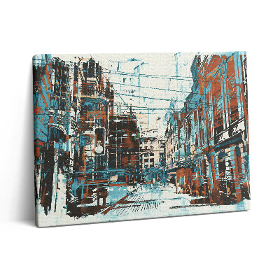 Pictură pe pânză 80x60 Artă stradală