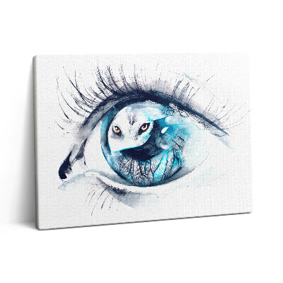 Pictură pe pânză 80x60 Aspectul lupului