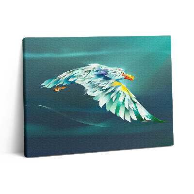 Pictură pe pânză 80x60 Imaginea unui vultur în zbor