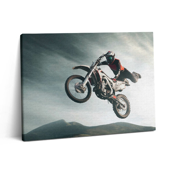 Pictură pe pânză 80x60 Stil motor și adrenalină