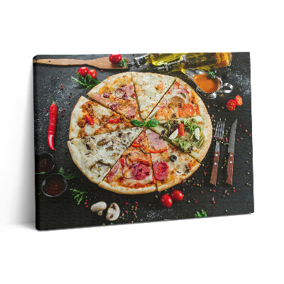 Pictură pe pânză 80x60 Un fel de mâncare simbolic al bucătăriei italiene