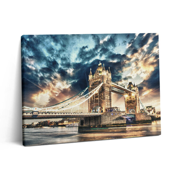 Pictură pe pânză 80x60 Podul Turnului din Londra