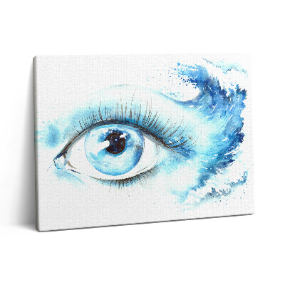 Pictură pe pânză 80x60 Ochi de mare