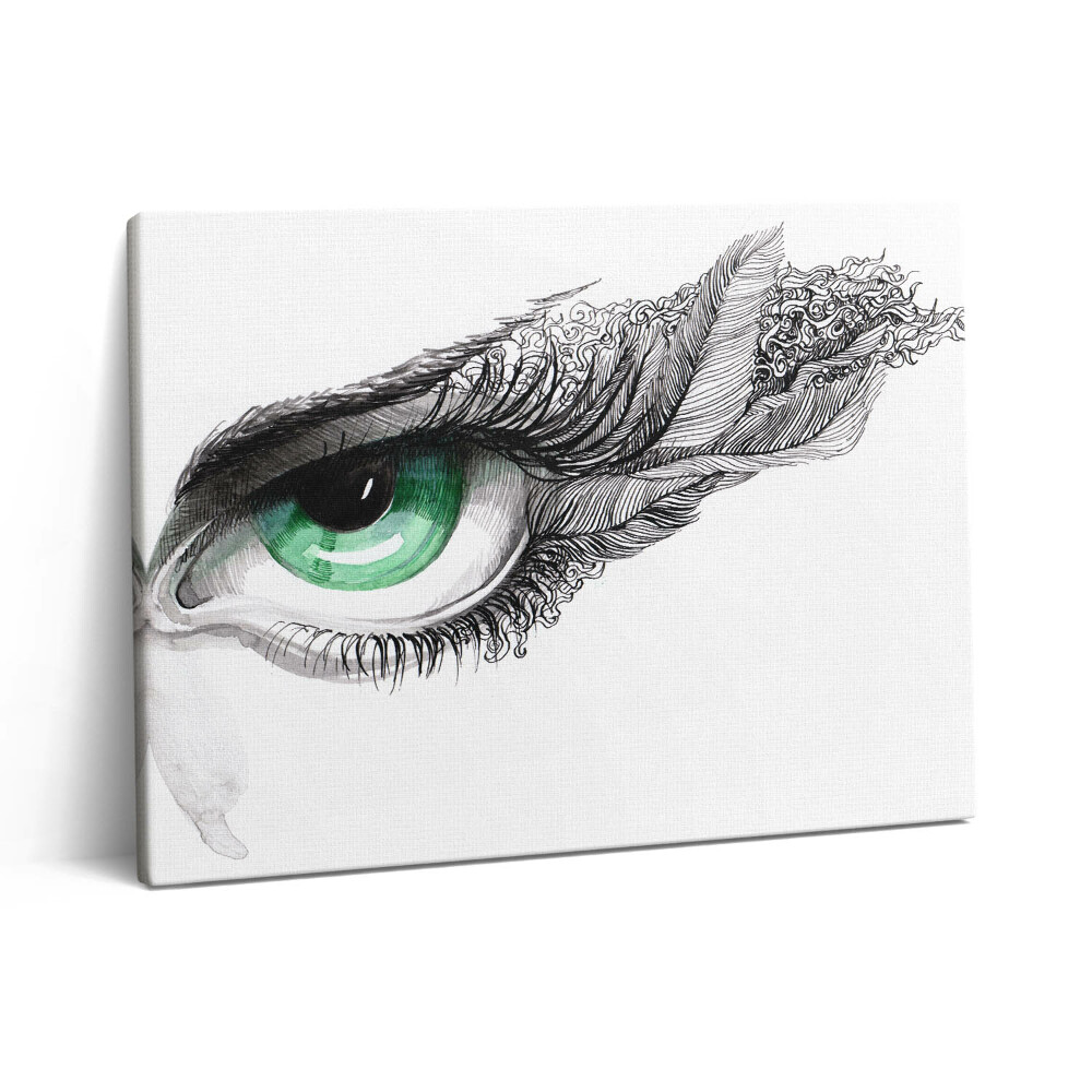 Pictură pe pânză 80x60 Abstracția ochiului uman