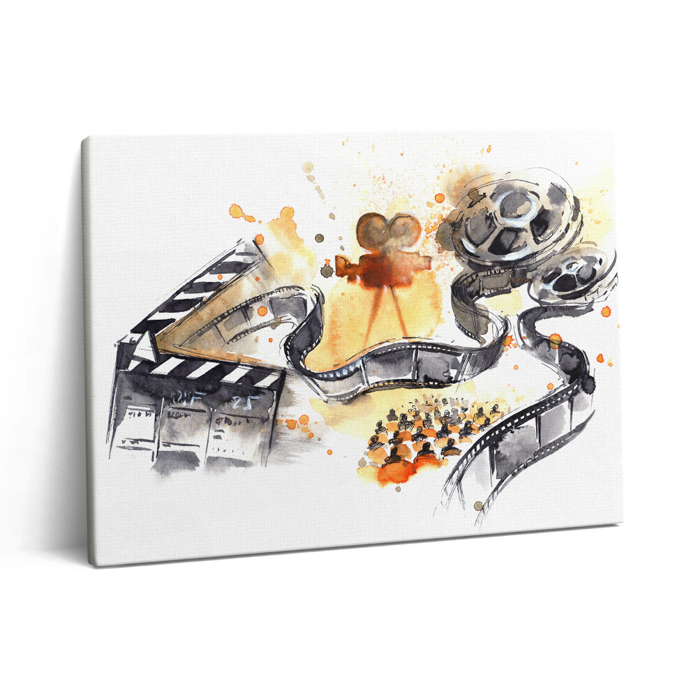 Pictură pe pânză 80x60 Fotografii - aparat foto și casete de film