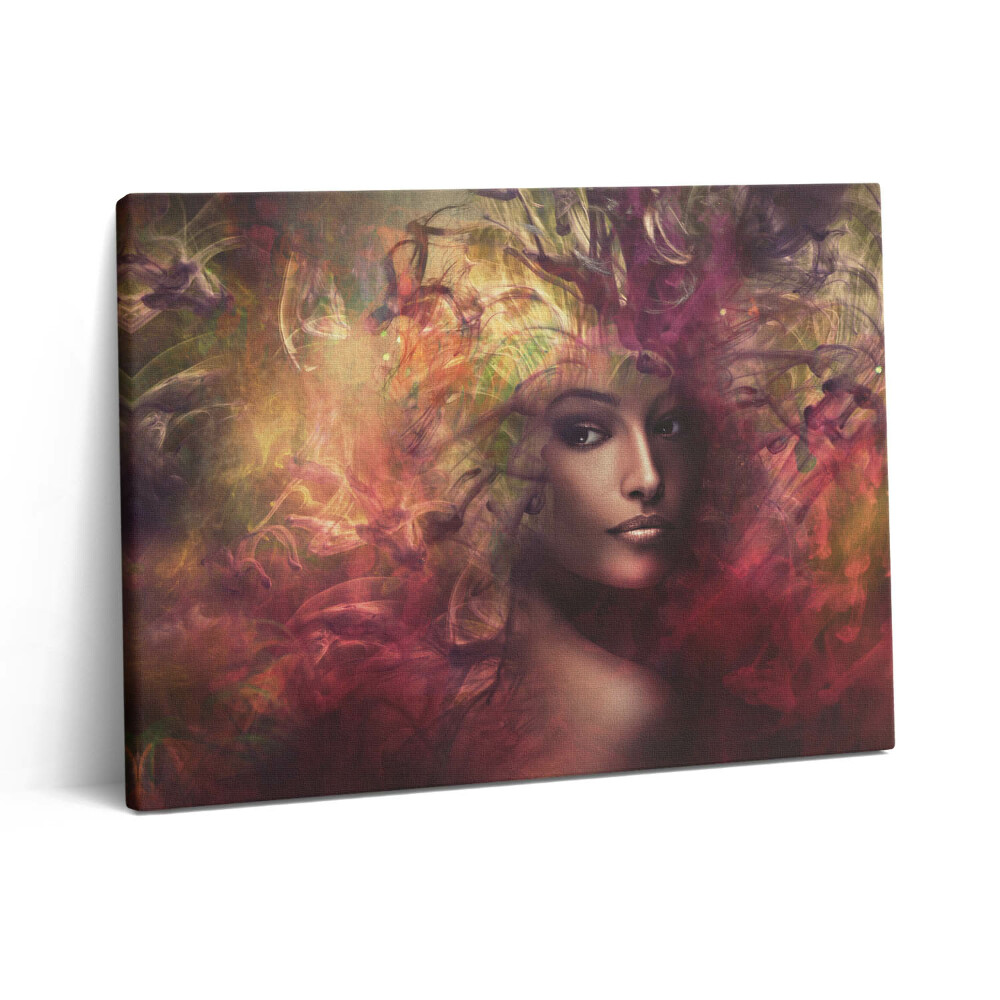 Pictură pe pânză 80x60 Portretul unei femei