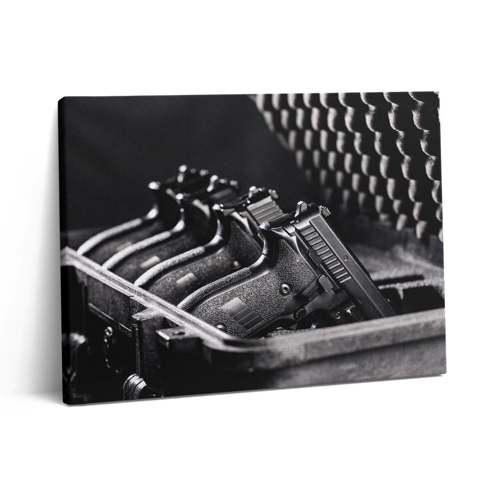 Pictură pe pânză 80x60 Armă