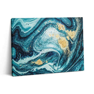 Pictură pe pânză 80x60 Abstracție de marmură