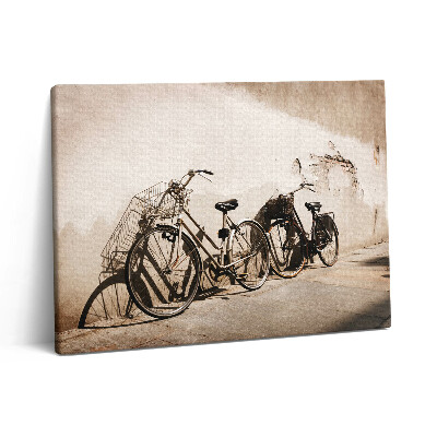 Pictură pe pânză 80x60 Bicicletă italiană