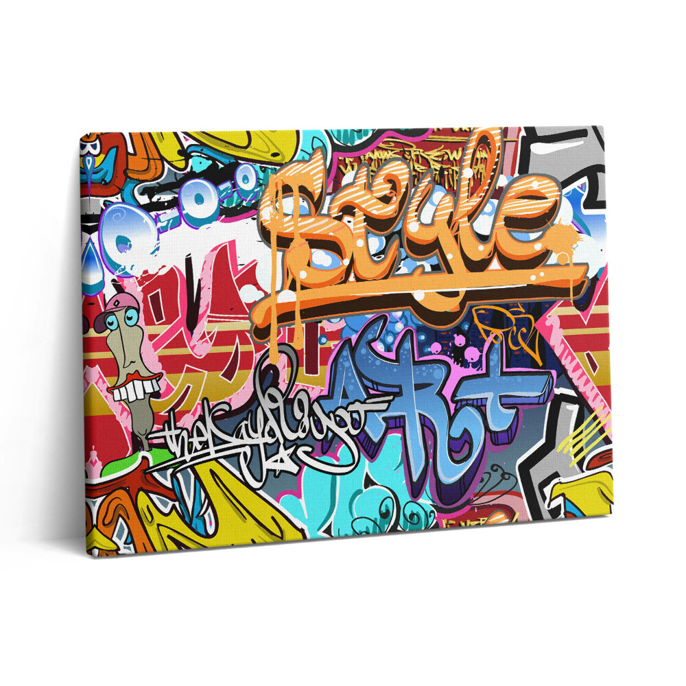 Pictură pe pânză 80x60 Artă stradală Graffiti