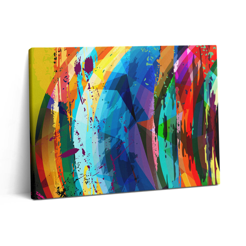 Pictură pe pânză 80x60 Fundal abstract