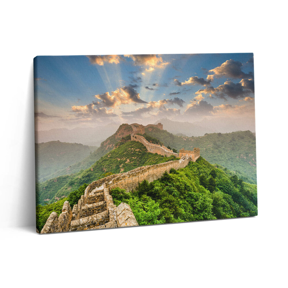 Pictură pe pânză 80x60 Marele Zid Chinezesc