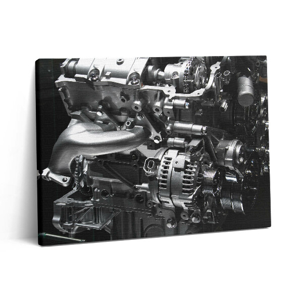Pictură pe pânză 80x60 Piesă de motor auto