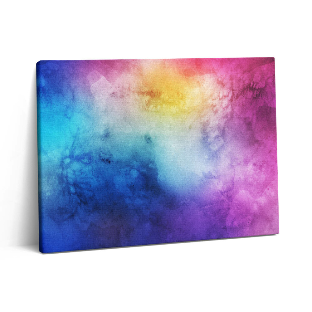 Pictură pe pânză 80x60 Pete colorate