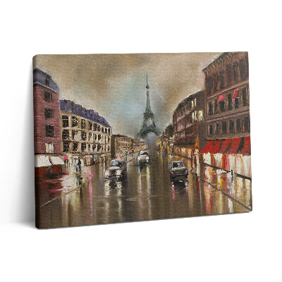 Pictură pe pânză 80x60 Orașul francez Paris