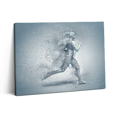 Pictură pe pânză 80x60 Alergător