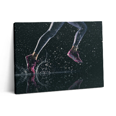 Pictură pe pânză 80x60 Stil de viață sănătos – alergare