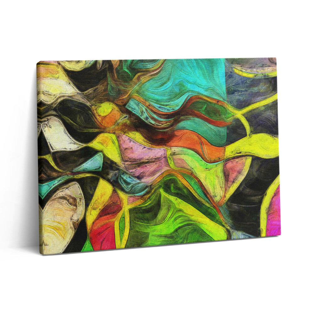 Pictură pe pânză 80x60 Tulburare artistică