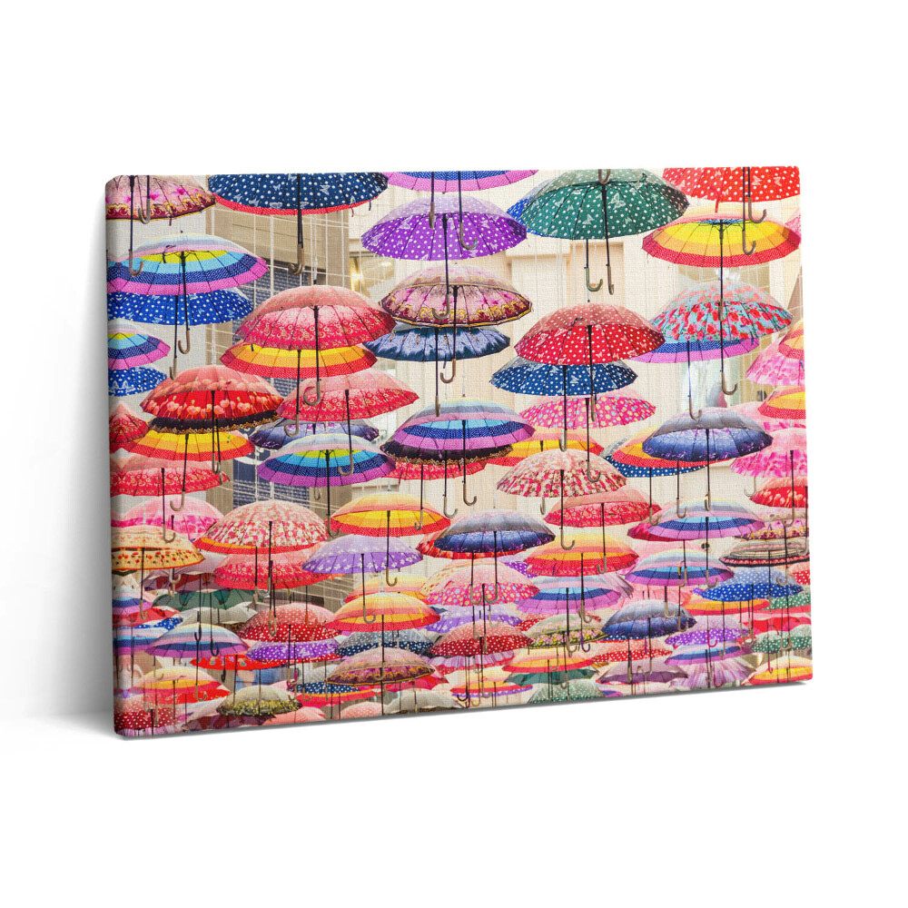 Pictură pe pânză 80x60 Umbre colorate