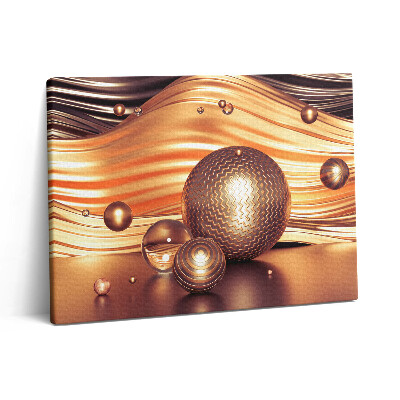 Pictură pe pânză 80x60 Frumoasă abstracție 3D a minimalismului